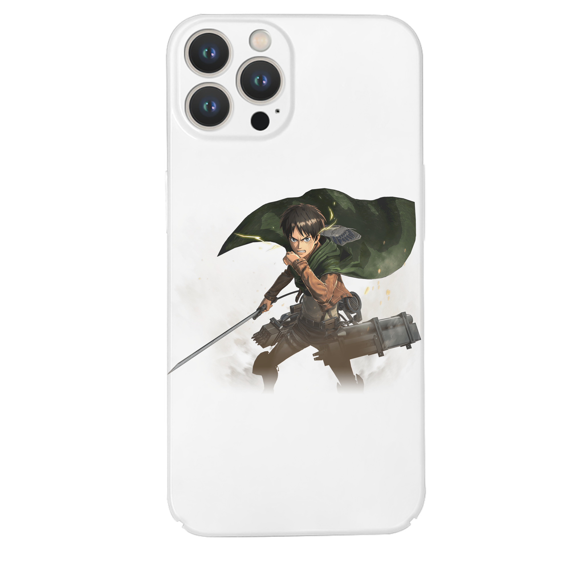（画像用） 進撃の巨人 エレン･イェーガー Attack on Titan Eren Jäger 【iPhone 14シリーズ対応】ハードケース
